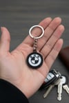BMW Logosu Figürlü Hareketli Anahtarlık