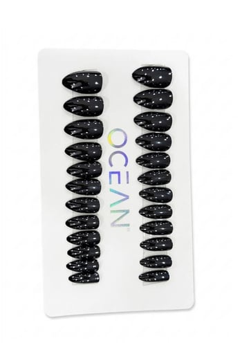 Ocean Profesyonel Takma Tırnak Seti Glazed Dark Ebay-208
