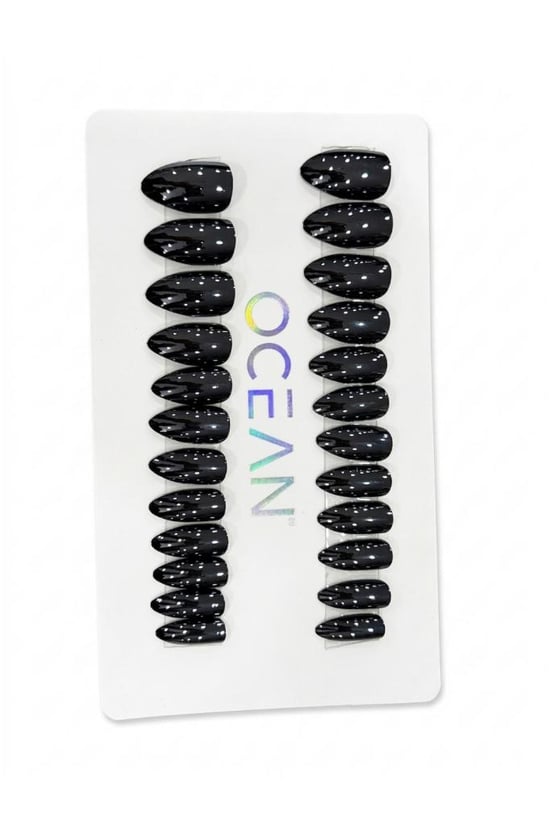 Ocean Profesyonel Takma Tırnak Seti Glazed Dark Ebay-208