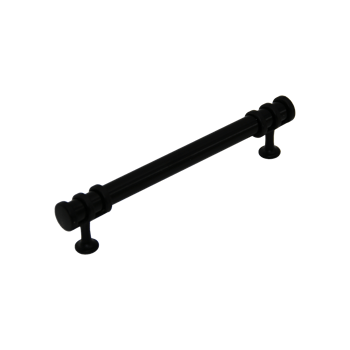 -952 ( 16cm ) ( Yüzük Siyah & Kulp Siyah ) Boru Çekmece Kulp