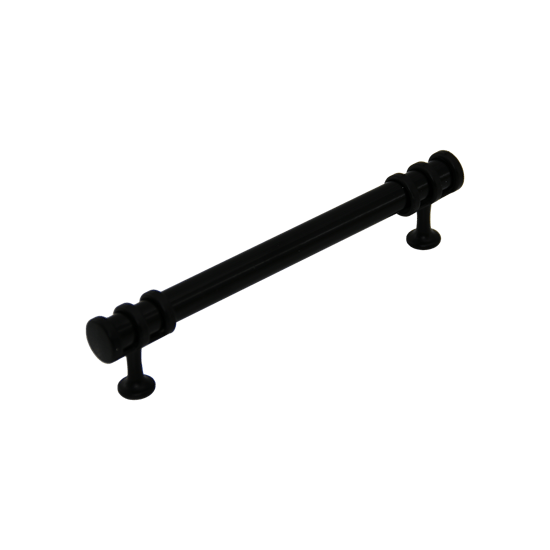 -952 ( 16cm ) ( Yüzük Siyah & Kulp Siyah ) Boru Çekmece Kulp