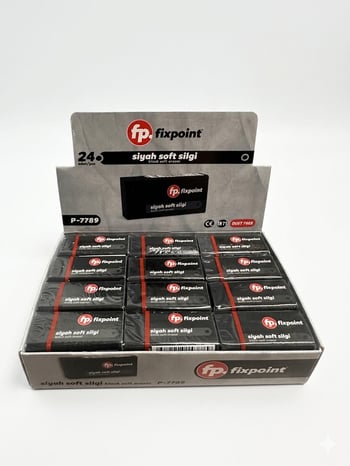 Fixpoint P-7789 Siyah Soft Silgi (24)
