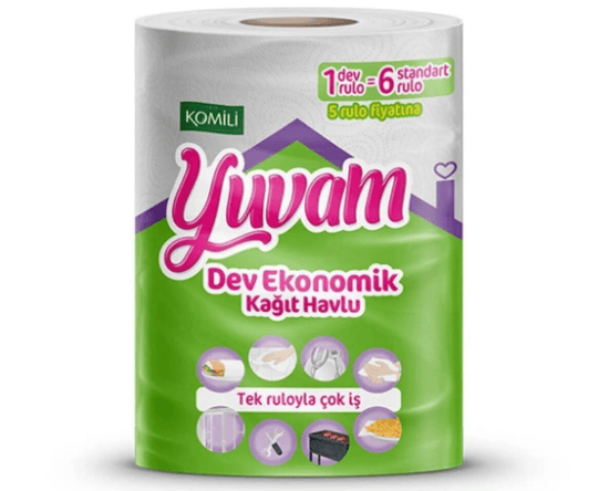 Yuvam Dev Rulo Kağıt Havlu