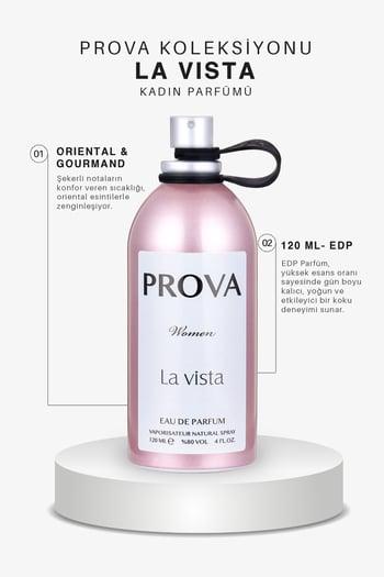 Prova La Vista Edp Oriental Kadın Parfüm 120 Ml