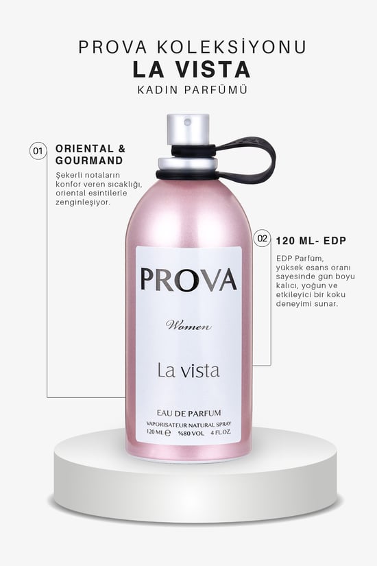 Prova La Vista Edp Oriental Kadın Parfüm 120 Ml