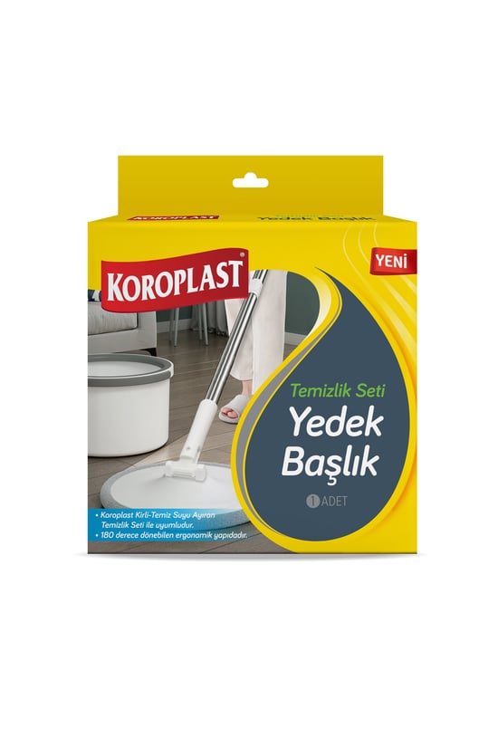 Koroplast Temizlik Seti Yedek Başlık