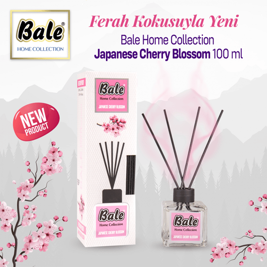 Bale Bambu Çubuklu Ortam Kokusu 100 Ml. Japon Kiraz Çiçeği