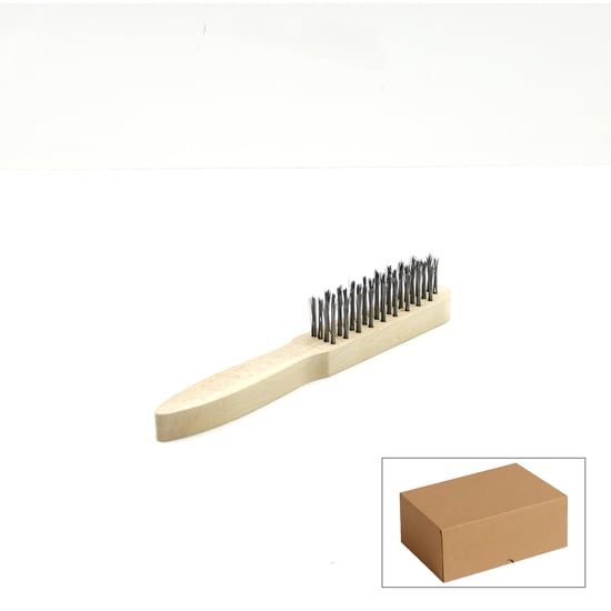 Günsan ( -008 240 ) ( No-4 ) ( Ahşap Saplı ) ( Tel ) Metal Fırça