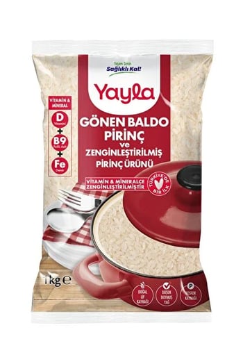 Yayla 1kg Luks Gonen Baldo Pırınc
