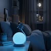 Buffer® 3d Ay Üzerinde Astronot Led Gece Lambası – Dokunmatik 10 Renk Değiştiren Dekoratif Çocuk Oda