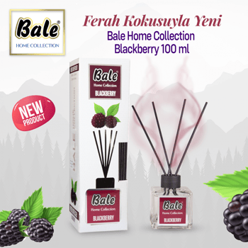 Bale Bambu Çubuklu Ortam Kokusu 100 Ml. Böğürtlen