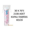 İpek Makyaj Temizleme Pamuğu 70'li X30 Pk