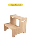 Ahşap Yükseltici Basamak Tabure