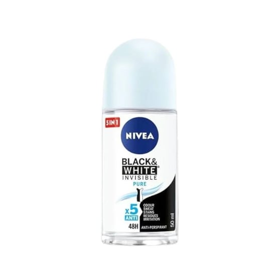 Nivea Black & White Pure Kadın Roll On 50 Ml