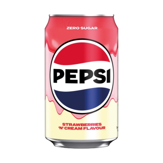 Pepsi Strawberries'n Cream Flavour 330 Ml