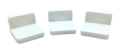 Made-040 (ddae1) Plastik Dolap Askı Elemanı Beyaz