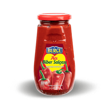 Burcu 600gr Biber Salçası Ev Tipi Acı
