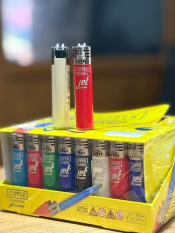 Clİpper Large Jet Flame Taşli Çakmak