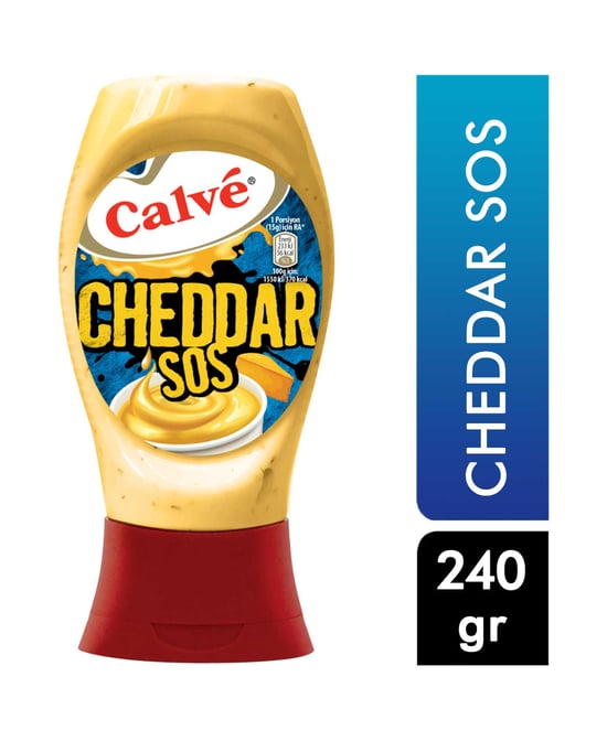 Calve Cheddar Sos 240 G