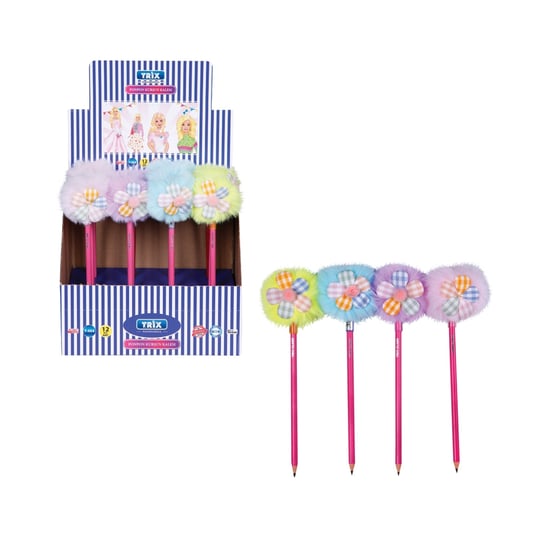 Trix Ponpon Kurşun Kalem Papatya