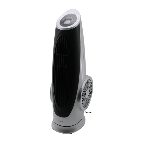 Kiwi Kfan-7690 ( Kule Tipi ) ( Turbo Fan Vantilatör ) ( Kumandalı & Dokunmatik Ekran) ( 130w ) ( 3 Kademe Hız ) ( Y: 75cm )