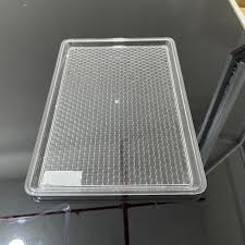 Opa 3'lü Diamond Şeffaf Tepsi-mika Tepsi