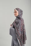 Hürrem Bone Krem Desenli Şal Kesik Elyaf Pamuksu Etnik Dijital Baskılı 202123_40