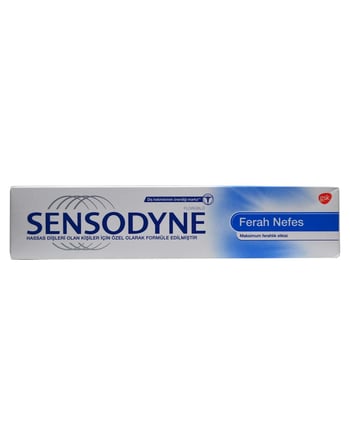 sensodyne, sensodyne diş macunu, diş macunu, sensodyne ferah nefes