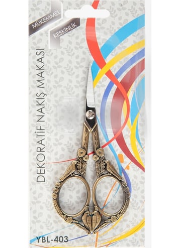 Nakış Makası Dekoratif Eskitme Kuş Ybl-403 Model 24