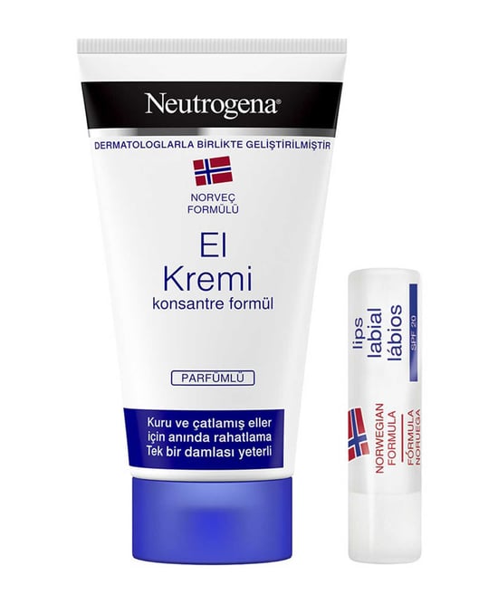 Neutrogena El Kremi Parfümlü 75 Ml + Dudak Kremi Hediye