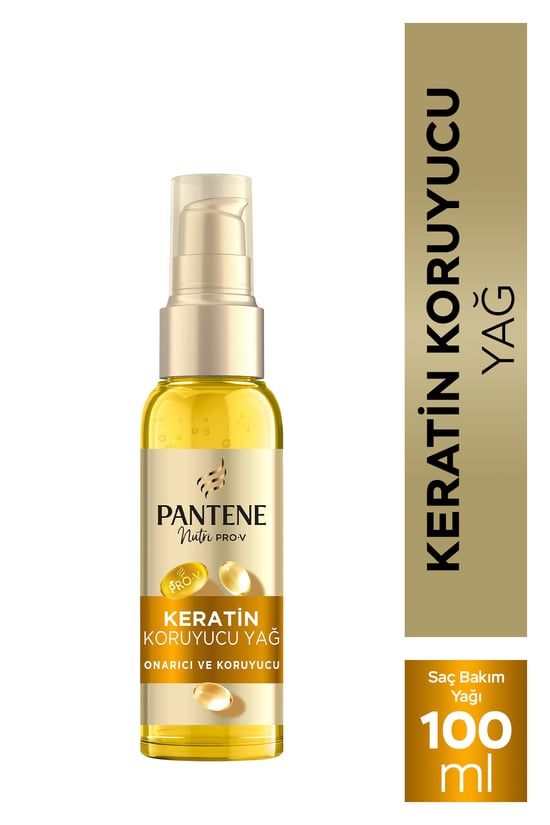 Pro-v Keratin Koruyucu Yoğun Onarıcı ve Koruyucu, Elektriklenme Önleyici Saç Bakım Yağı 100 Ml
