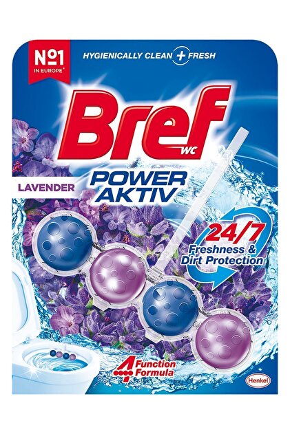 Bref Power Aktiv Wc Blok Klozet Koku Giderici Lavanta 50 G