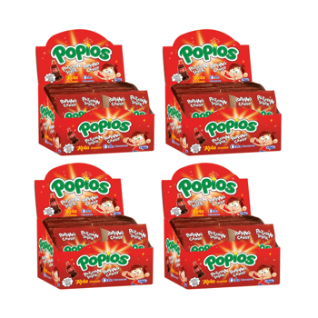 Hleks Patlayan Şeker Papios 40 Adet Kolalı 4 Paket