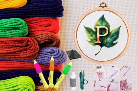 Punch Seti Nakış Seti Kasnaklı Kendin Yap Seti Seri 85