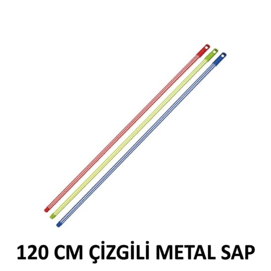 Çizgili Metal Sap 120 Cm-fırça Sapı
