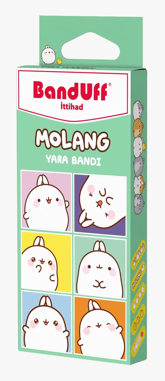 Banduff Yara Bandı 10 Lu - Molang - Green