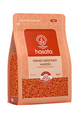 Hasata 2kg Mercimek Kırmızı Mardin