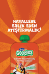 Hero Goodies Muz Portakal Bisküvi 100g X18