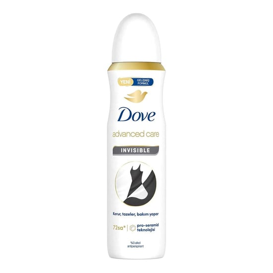 Dove Kadın Sprey Deodorant Invisible Advanced Care 150 Ml