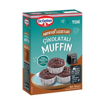Dr. Oetker Aırfryer Cıkolatalı Muffın 190gr