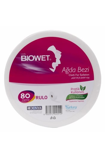 Biowet Ağda Bezi Rulo 80 Metre
