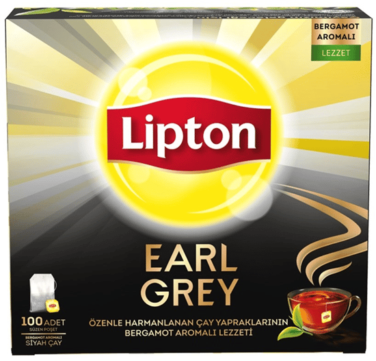 Lipton Bardak Poşet Çay 100 Lü Earl Grey 2g 70003657-69700879