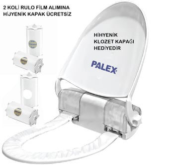 Hijyenik Klozet Film Rulosu 90 Kullanımlık 42li + Klozet Kapağı Hediyeli
