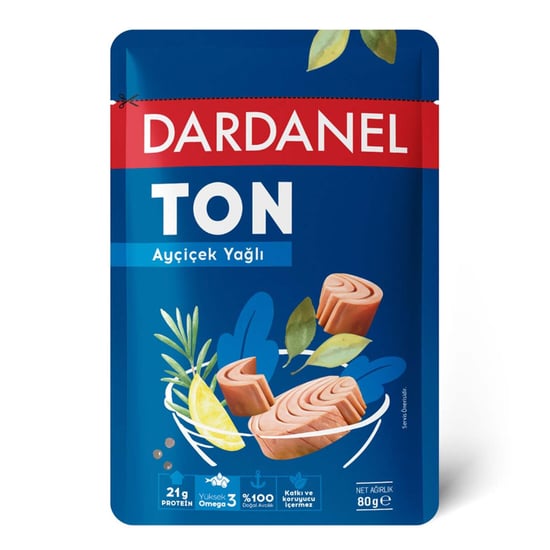 Dardanel 80gr A.yağlı Ton Poşet