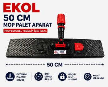 Ekol 50 Cm Palet Aparat-mop Palet Aparat
