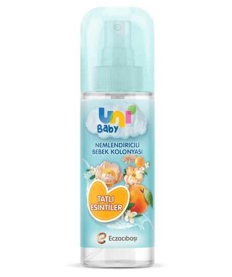 Uni Baby Tatlı Esintiler Nemlendiricli Sprey Bebek Kolonyası 150 