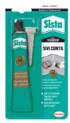 Sista Sıvı Conta Beyaz 50 Gram Blister