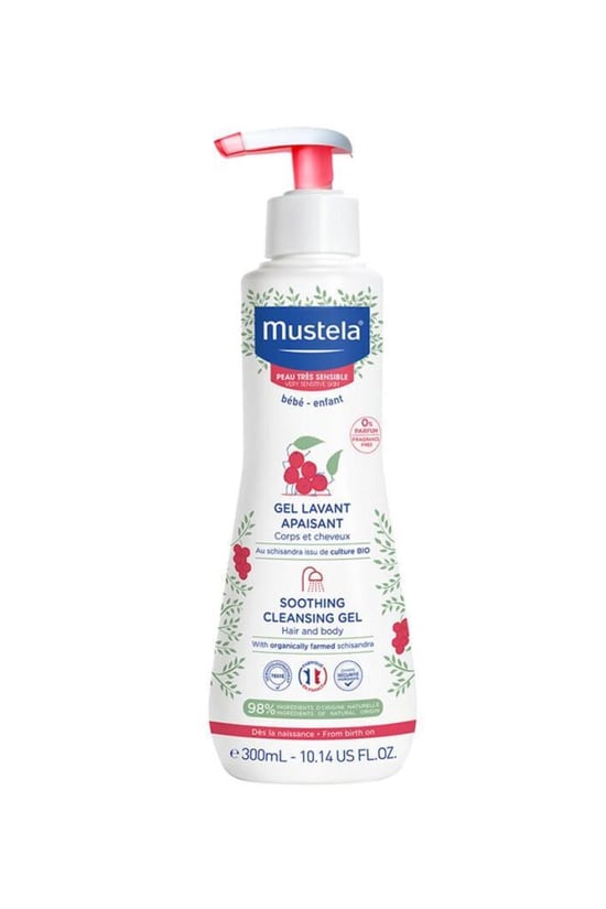 Mustela Soothing Çok Hassas Ciltler için Bebek Şampuanı 300ml