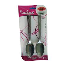 Atlas-701 6pcs Metal Yemek Kaşık
