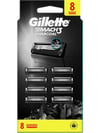 Gillette Mach 3 Charchoal Tıraş Bıçağı 8li Yedek Bıçak Birlikte